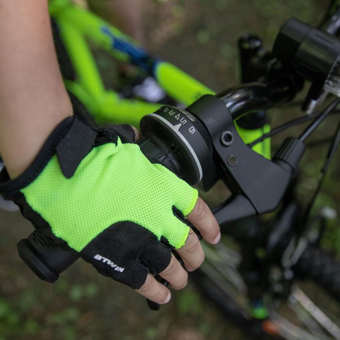 Bicicletă Mtb Rockrider St500 20" Galben fluo - (SecondHand) Decathlon