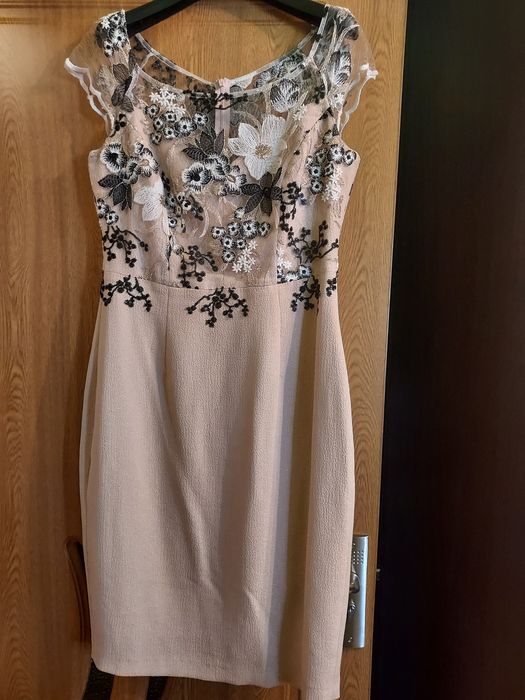 Rochie ocazie,elastica cu dantela