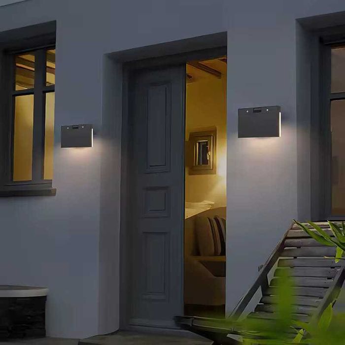 Aplica de exterior cu senzor se 2 bucăți