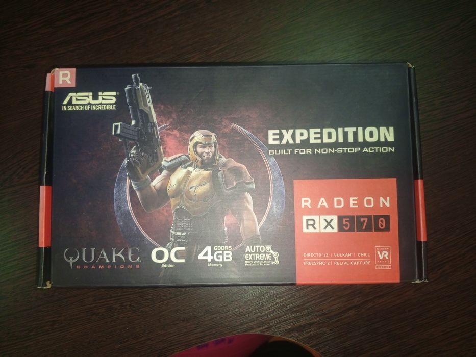 Видеокарта rx570 4gb
