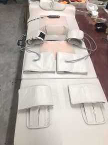 Массажная кресло - матрас. Роликовый и воздушный пресс массажер.