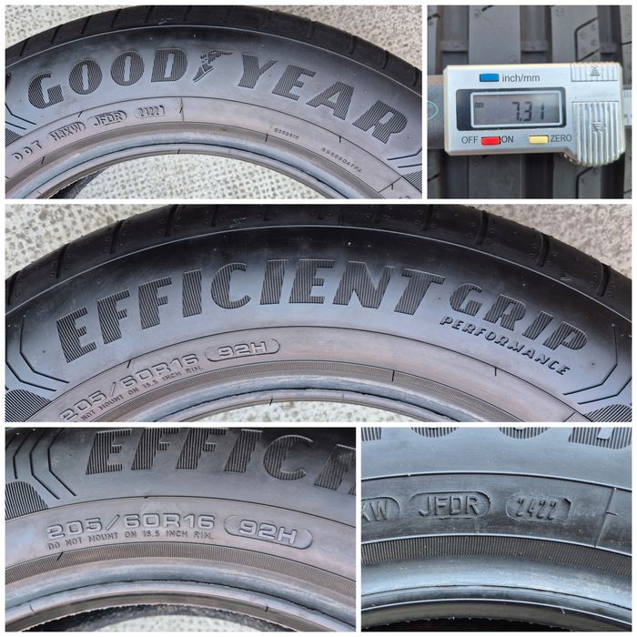 O bucată 205/60 R16 vară - una Bridgestone Goodyear Michelin