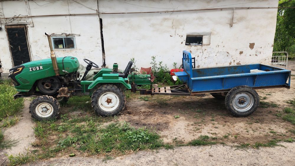 Mini traktor zubr. 20 ot kuchili. S-201 model.