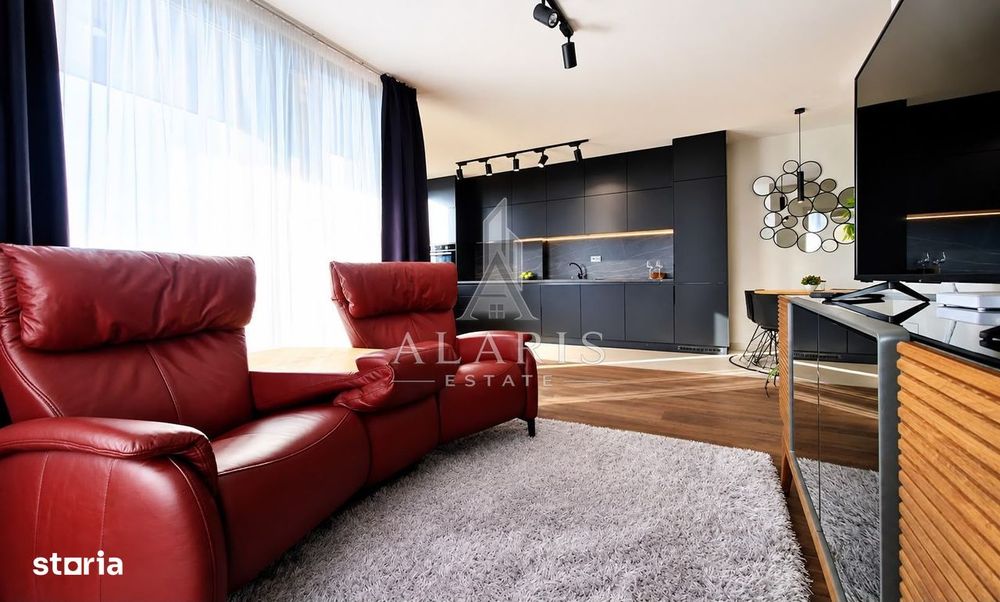 Apartament cu 2 camere, open space, ISHO