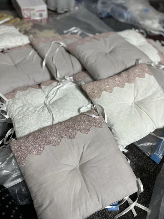 Бортики на кроватку малыша