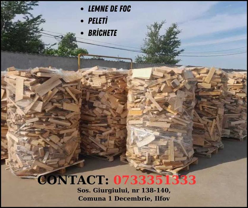 Lemne de foc salcam si fag cu CARD ENERGIE