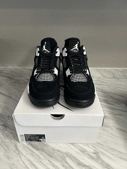 Jordan 4 Retro White Thunder PREMIUM !REDUCERE!