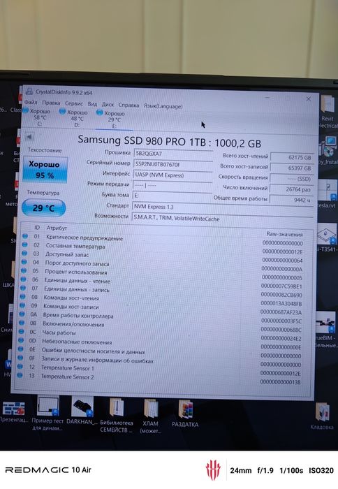 Nvme ssd. 1tb. Samsung 980 pro.