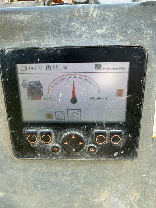 Машина за замазка Putzmeister M740 DHBS 2024 модел