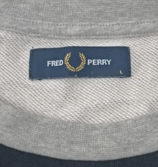 Fred Perry Sweatshirt оригинално горнище L памучен суичър горно