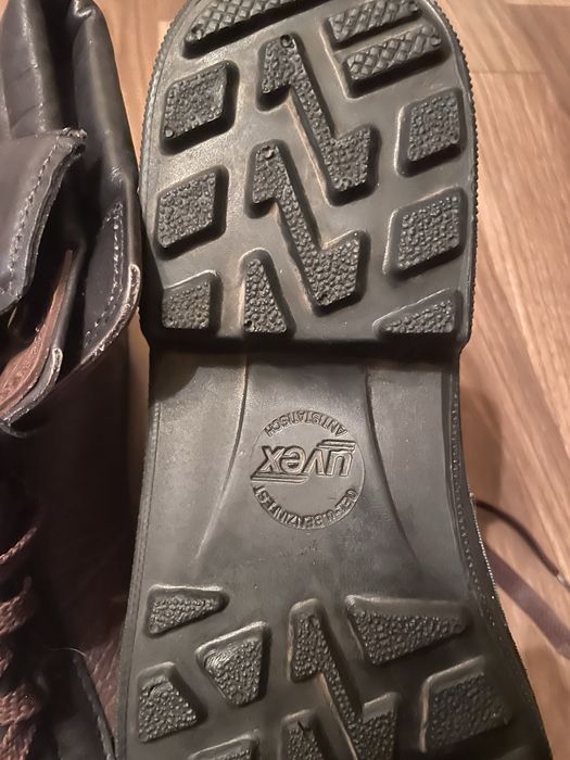 Bocanci de lucru Uvex piele naturala