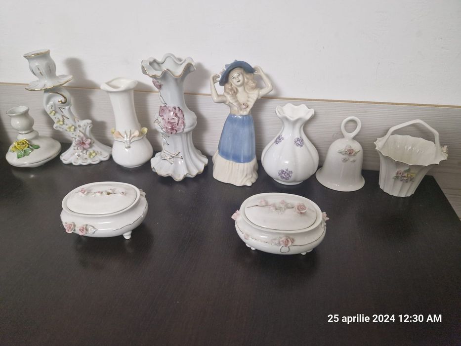 Vaze portelan, cristal, mari si mici dimensiuni