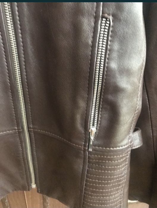 Куртка кожаная женская