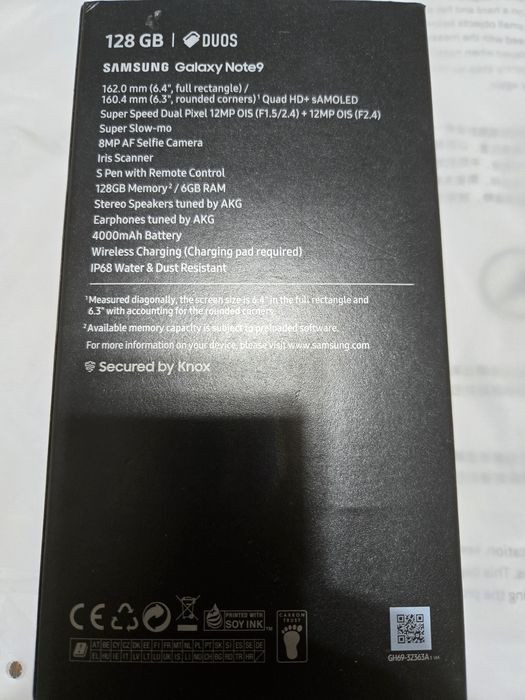 Samsung Galaxy note 9 duos