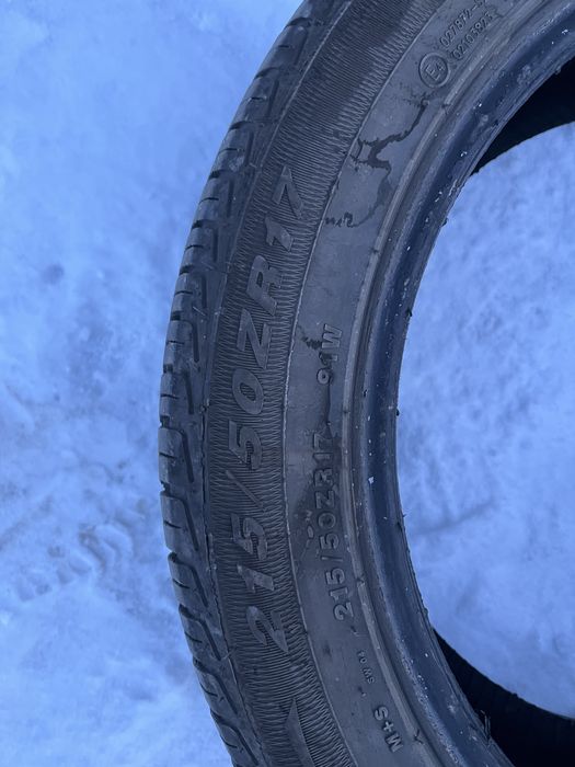 Продам летние шины  проездили пол сезона