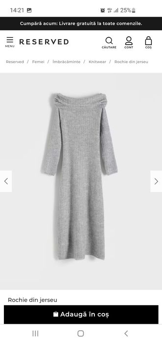 Rochie Reserved S noua