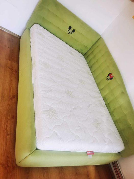 Vand pat tapitat - 120x200