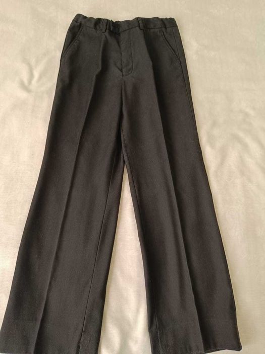 Брюки школьные черные