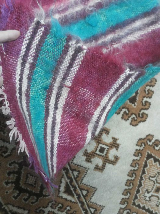 Шарф новый шерстяной мохеровый индия