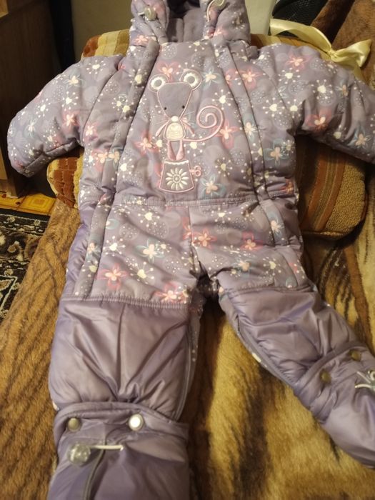 Детский зимний комбинезон