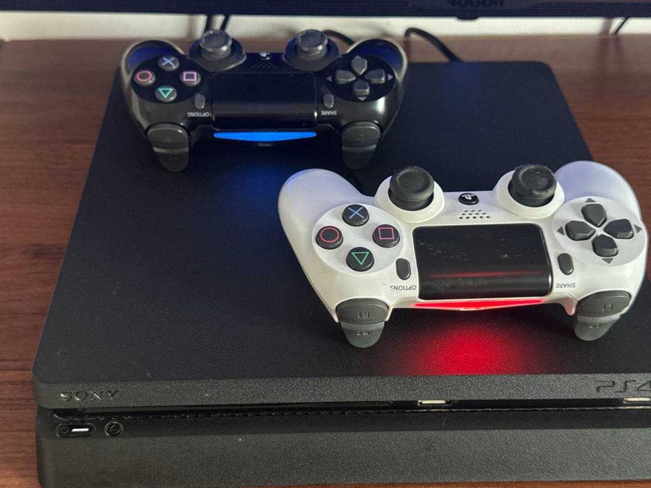 Playstation 4 PS4 Slim 2-джойстик
