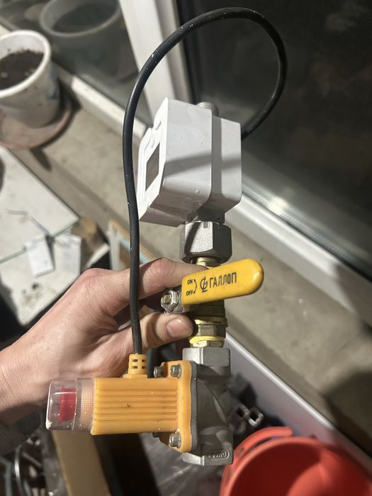 газовый счетчик в сборе