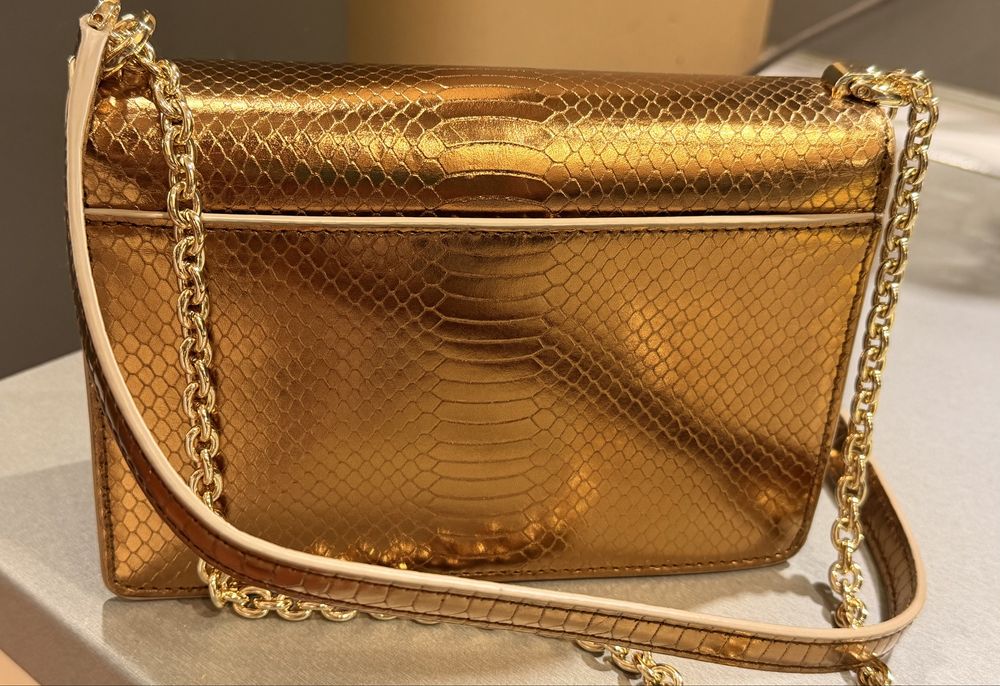 Чанта Furla златна