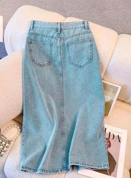 Юбка джинсы 3 түрі