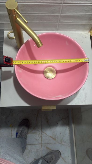 Lavoar chiuveta roz