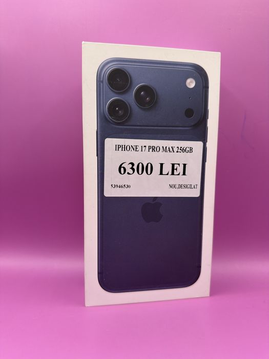 Iphone 17 pro max 256GB •Matei Amanet Margeanului•5394