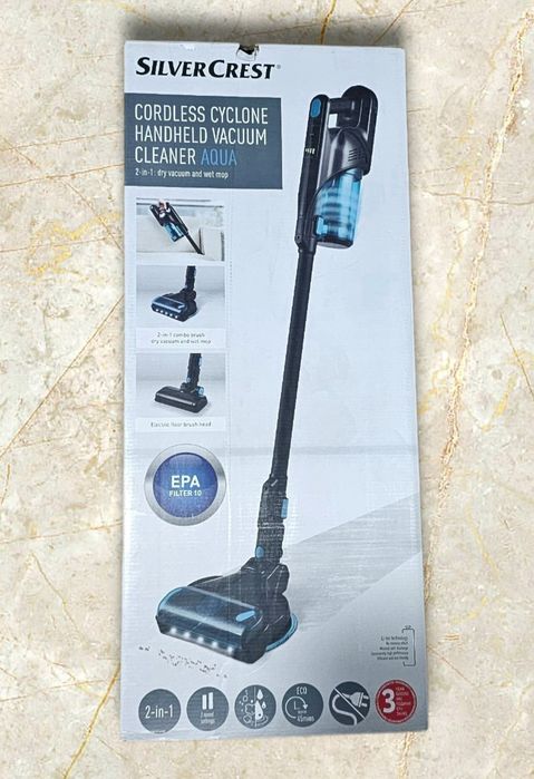 Aspirator  vertical ciclonic SILVERCREST Aqua SHAZA