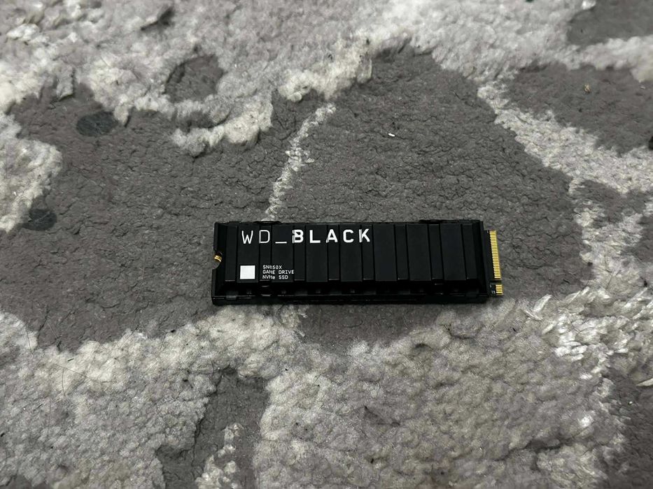 SSD Western Digital Black SN850X Heatsink 1TB PCI Express 4.0 x4