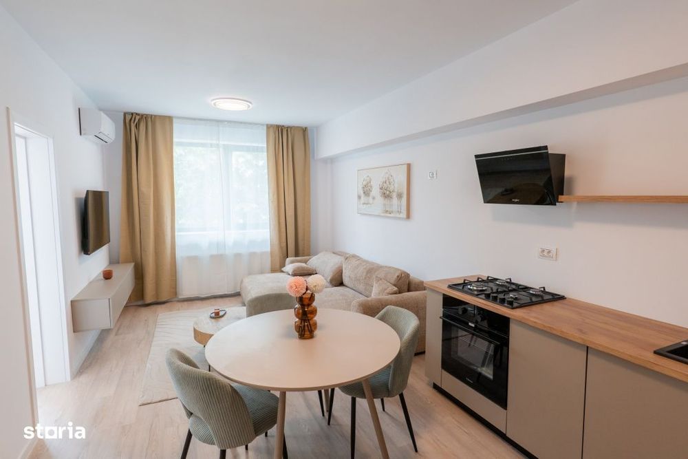 Apartament 2 camere NOU | Semidecomandat | Balcon | Parcare | Zona Sud