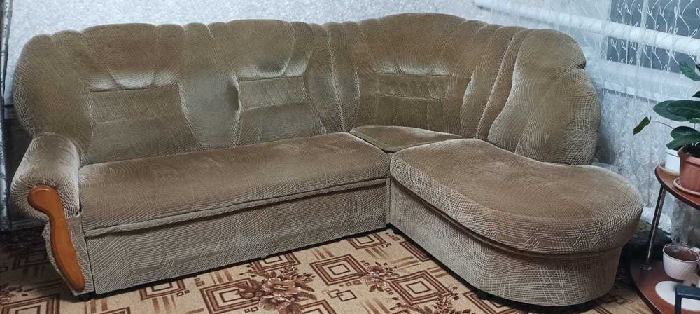 Угловой диван+кресло