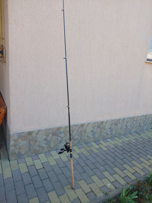 Lanseta daiwa megaforce tele 3m 50-150g + mulineta okuma carbonite v2 match 40-msdh
