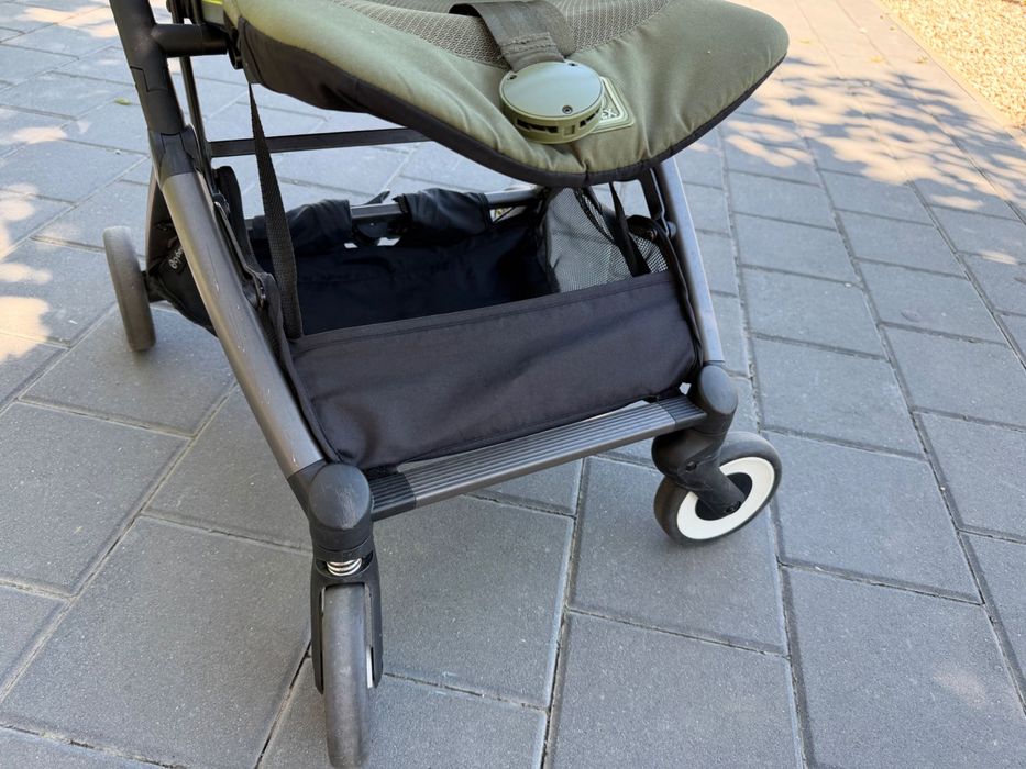 Cărucior sport Cybex Orfeo + Bară de protecție (Bumper bar) - Moss Green