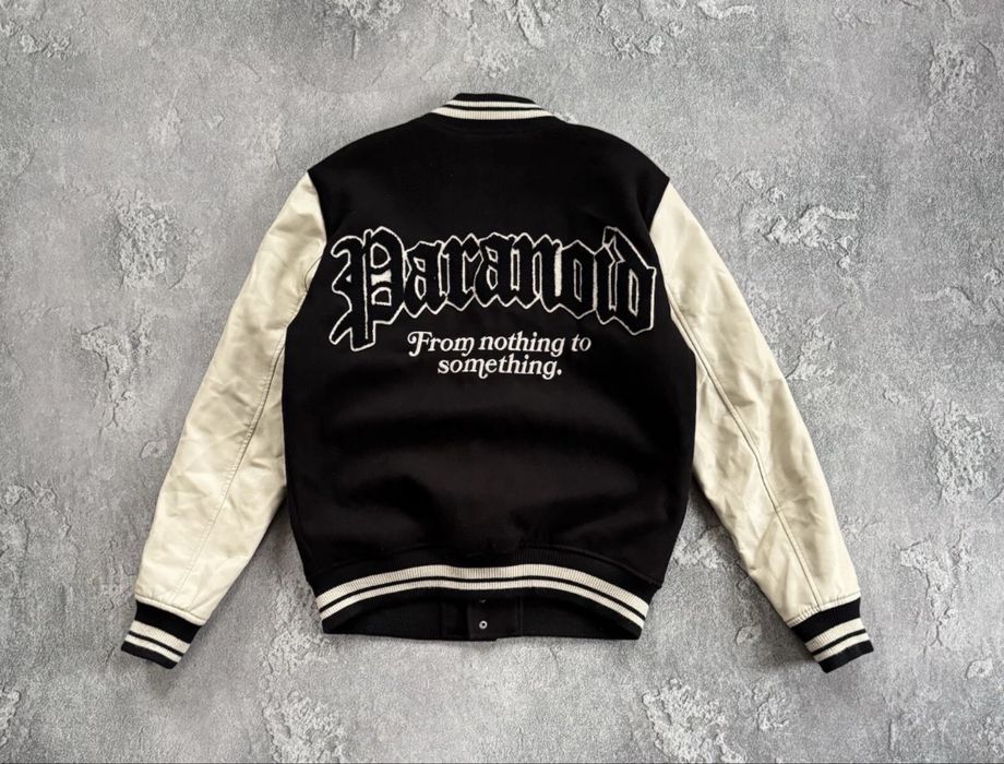 Black Squad x Paranoid Society Bomber Jacket страхотно мъжко бомбър яке - L