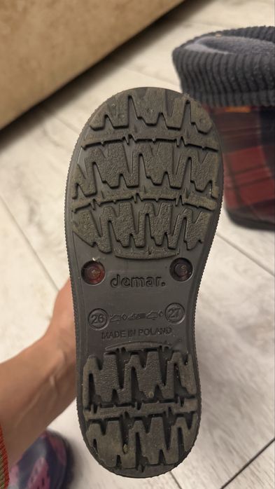 Сапоги резиновые на девочку 2-4 года