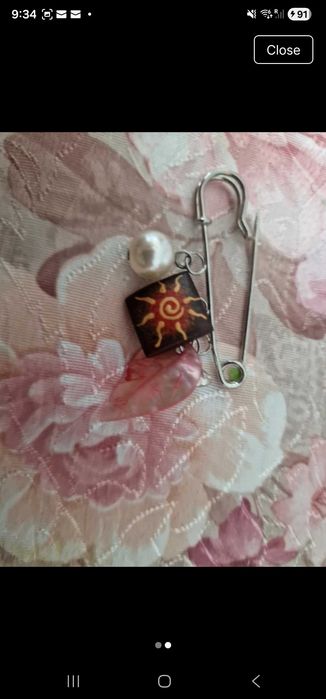 Brosa handmade by me vinted sale only