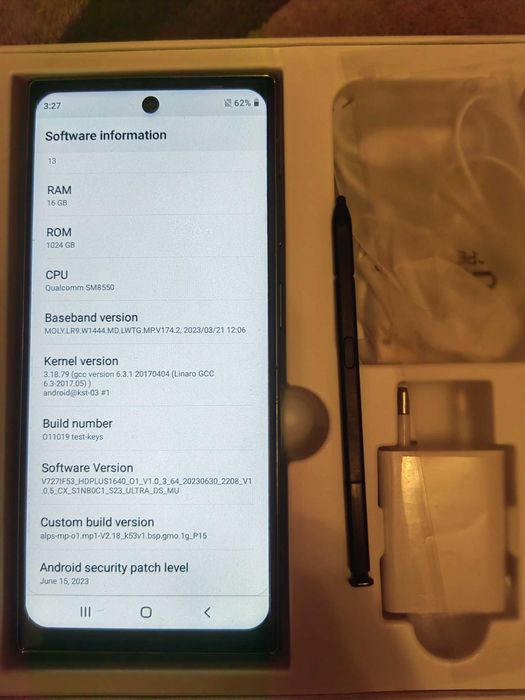 Smartphone 5G Snapdragon 1TB 16Gb