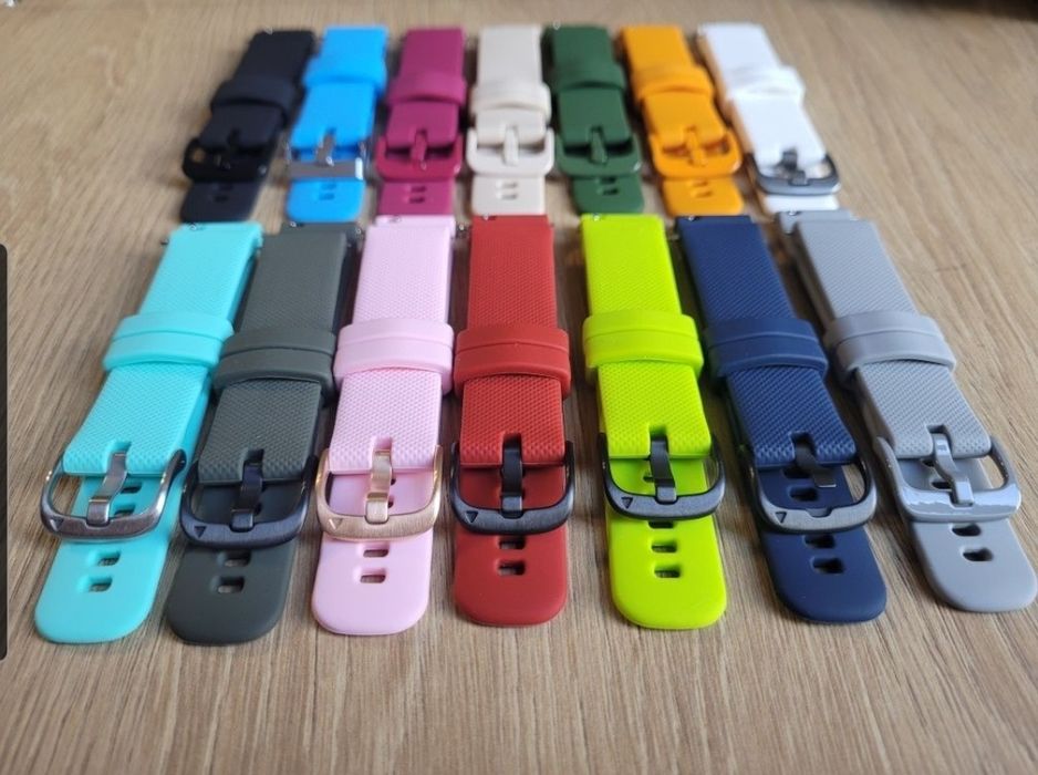 Curea silicon pt ceas garmin vivoactive 4s, fossil q venture (18mm)