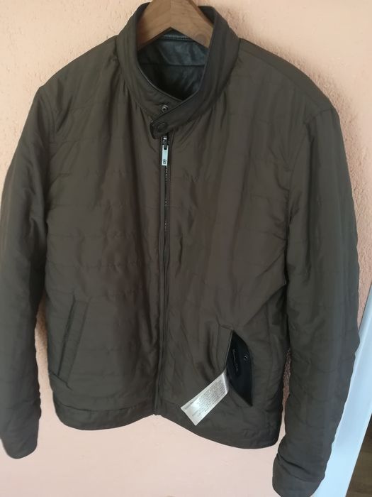 Geaca piele bărbați Massimo Dutti L