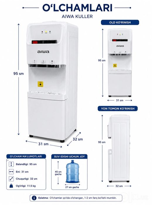 Кулер/Kuler AIWA 168