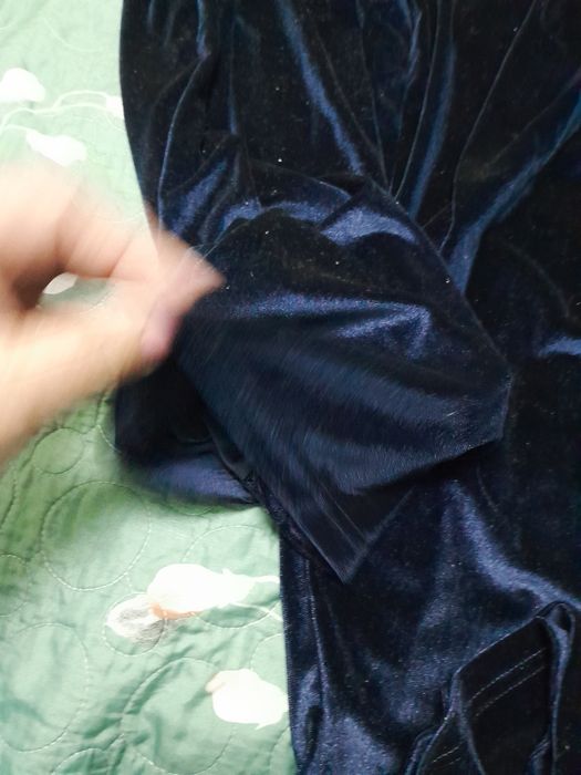 Pijama dama din catifea 4XL