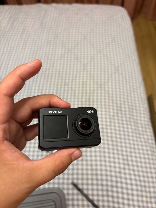 Vivitar action camera DVR922 4K - двойной экран