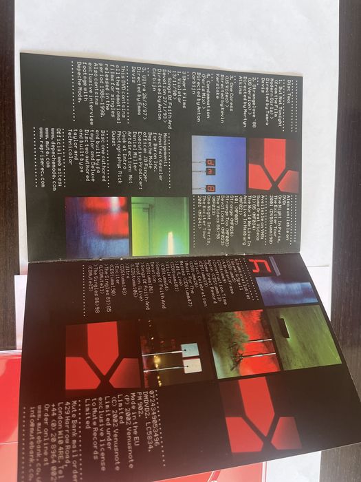 Depeche Mode DVD videos 86>98