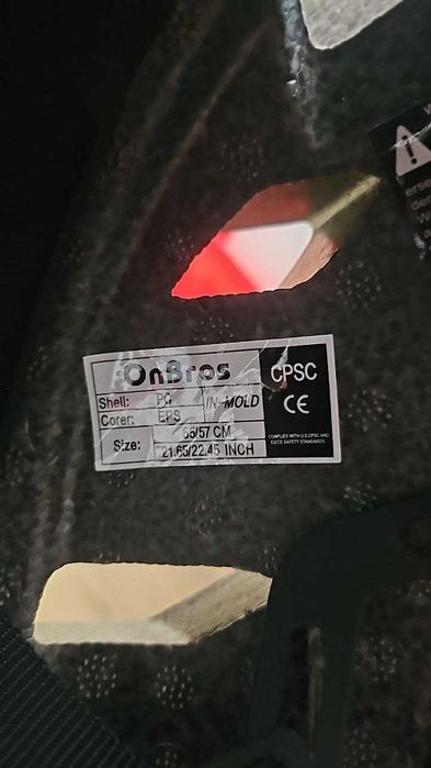 OnBros Детска велосипедна каска за възраст 5-13 години