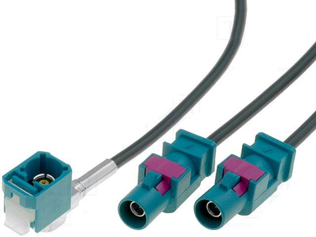 Euro Iso Quadlock Fakra Adaptor Antena Auto Adaptor Auto Antena -1629