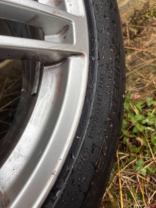 Set jante de aliaj originale Audi Q5+anvelope