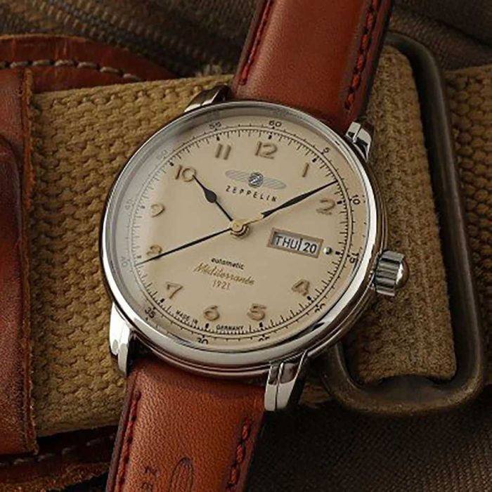 Нов часовник Zeppelin Automatic Méditerranée 9664-5 - гаранция